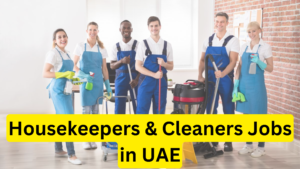 Housekeepers & Cleaners Jobs in UAE